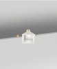 ISYLUCE Simplie 711 Squared aluminium recessed spotlight  2 colors