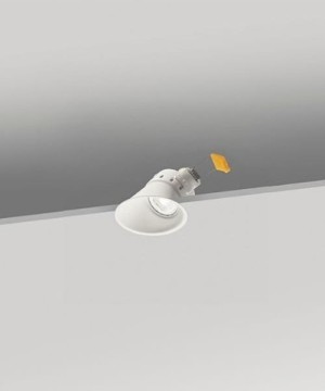 ISYLUCE Simplie 714 Round steel recessed spotlight  2 colors