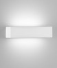 ISYLUCE Gypsos 857 Prisma paintable gypsium wall lamp