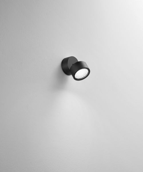 ISYLUCE Focus 80 Lampada da parete/soffitto orientabile in alluminio 2 colori