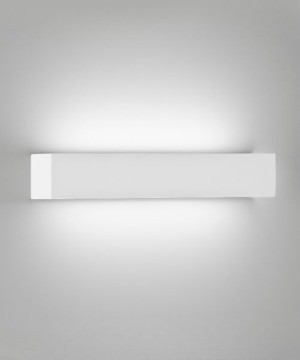 ISYLUCE Gypsos 858 Prisma grande paintable gypsium wall lamp