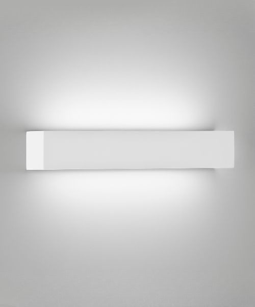 ISYLUCE Gypsos 858 Prisma grande paintable gypsium wall lamp