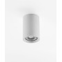ISYLUCE Gypsos 826 paintable gypsium Cylindrical ceiling lamp