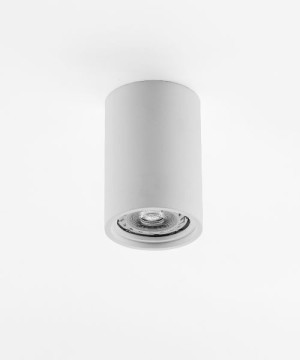 ISYLUCE Gypsos 826 paintable gypsium Cylindrical ceiling lamp