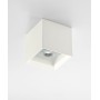 ISYLUCE Gypsos 824 Lampada da soffitto cubica in gesso tinteggiabile