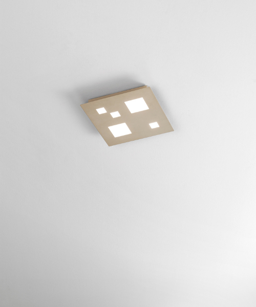 AFFRALUX Checker board 402 ceiling/wall aluminium lamp 2 colors