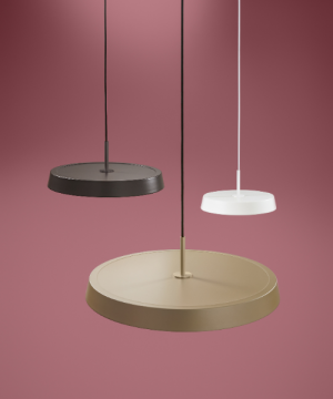AFFRALUX Urban small aluminium pendant lamp 4 colors