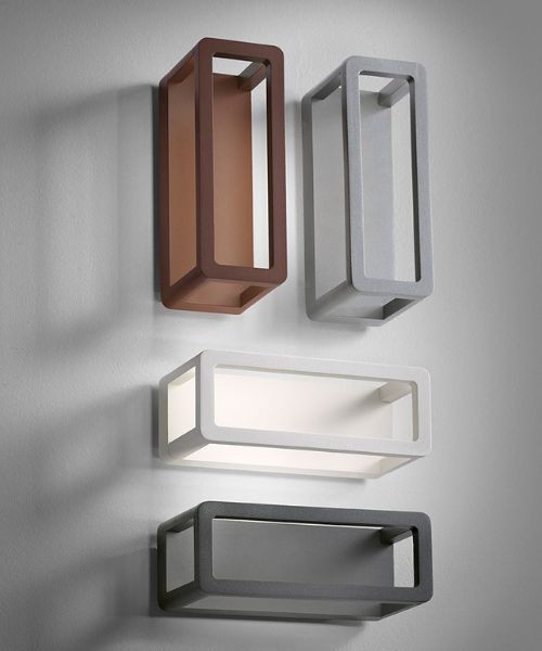 PROMOLUCE SHELL R23 Lampada da parete/ soffitto da esterno 4 Colori LED