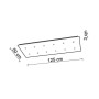 SIKREA BASE/12RE Rosone 12 punti luce per Sospensioni con portalampade a 220v