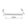 SIKREA BASE/120RE Linear suspension system with 220v lamp holders
