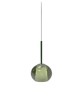 SIKREA EMY/MINI Lampada a sospensione singola in vetro e metallo diametro 10cm
