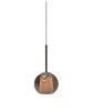 SIKREA EMY/MINI Lampada a sospensione singola in vetro e metallo diametro 10cm