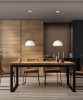 SIKREA LUXOR Lampada a sospensione singola in vetro e ottone 4 colori