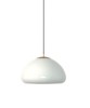 SIKREA LUXOR Lampada a sospensione singola in vetro e ottone 4 colori