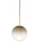 SIKREA EVA/45 Glass and brass Single pendant lamp diameter 45cm