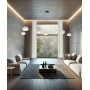 SIKREA FENICE Glass and Metal Single Pendant Lamp 3 Colors