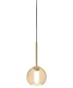 SIKREA INFINITY/MINI Lampada a sospensione singola in vetro e metallo diametro 10cm
