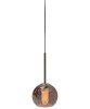 SIKREA INFINITY/MINI Lampada a sospensione singola in vetro e metallo diametro 10cm