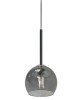 SIKREA INFINITY Lampada a sospensione singola in vetro e metallo diametro 14cm
