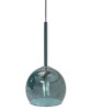 SIKREA INFINITY/M Lampada a sospensione singola in vetro e metallo diametro 20cm
