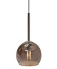 SIKREA INFINITY/M Lampada a sospensione singola in vetro e metallo diametro 20cm