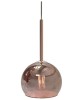 SIKREA INFINITY/G Lampada a sospensione singola in vetro e metallo diametro 25cm