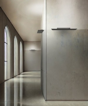SIKREA FLAT 4-Color LED Metal Wall Lamp