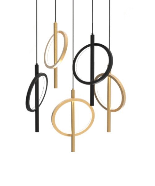 SIKREA LIAM/S1 Single LED Metal Pendant Light 2 Colors