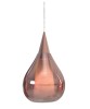 SIKREA SOSPESI/E27G Single pendant lamp in glass and metal 4 colors