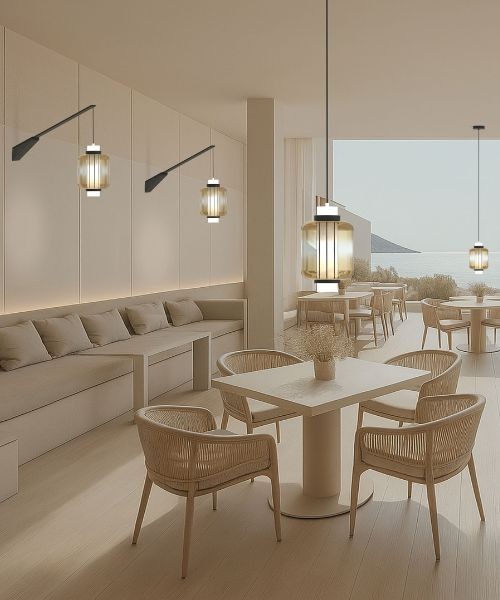 SIKREA YOKO Lampada a sospensione singola in vetro e metallo 4 colori