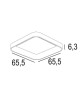 PROMOLUCE BOARD Q65 Lampada da Soffitto a LED