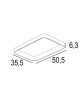 PROMOLUCE BOARD R50 LED Ceiling Lamp