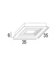PROMOLUCE CLASS Q35 Lampada da Soffitto a LED