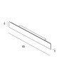 PROMOLUCE DISPLAY A65 LED Wall Lamp
