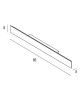 PROMOLUCE DISPLAY A85 LED Wall Lamp