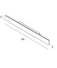 PROMOLUCE DISPLAY A105 Lampada da Parete a LED