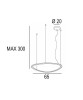 PROMOLUCE TRIS S65 3-Color LED Pendant Lamp