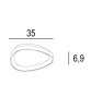 PROMOLUCE TRIS PL35 LED Ceiling Lamp
