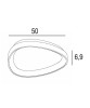 PROMOLUCE TRIS PL50 Lampada da Soffitto a LED