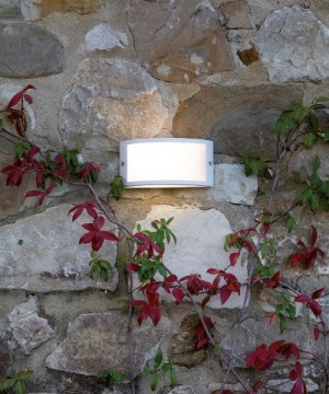 SOVIL Umbe Aperta 473 Outdoor Wall Lamp E27 4 Colors