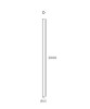 SOVIL 2 Resin Pole Outdoor Accessory 2 m