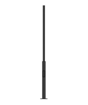 SOVIL 62 Tapered Steel Pole Outdoor Accessory 3m