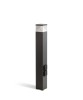 SOVIL DIAMOND 98206 Outdoor LED 3000K High bollard with sockets