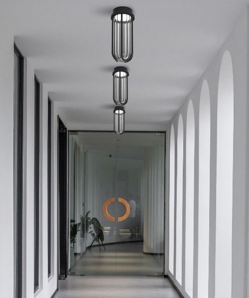 SOVIL GOCCIA 98228 Lampada da Soffitto per Esterno a LED 2 Colori