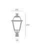 SOVIL ELEGANCE 859 Large Outdoor Post Head