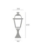 SOVIL ELEGANCE 858 Outdoor Gate Post Light