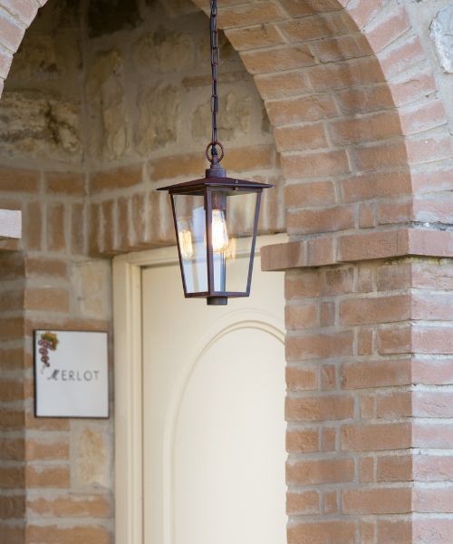 SOVIL RIBOT 942 Lampada  a Sospensione per Esterno 2 Colori