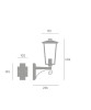 SOVIL RIBOT 940 Outdoor Wall Lamp 2 Colors