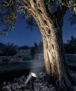 SOVIL FLORA 99402 Adjustable Outdoor LED Spotlight with Spike 4000K