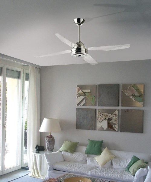 ITALEXPORT Dragonfly Fan Without Light 4 Blades D.127cm 3 Colors